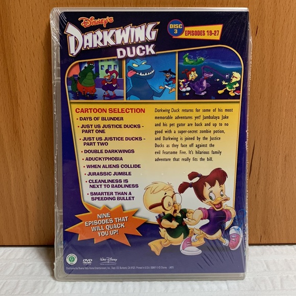 DarkWing Duck Vol I on DVD - 3 Disk Set by Disney - Picture 8 of 15